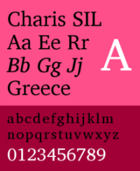 Charis_SIL_specimen_1